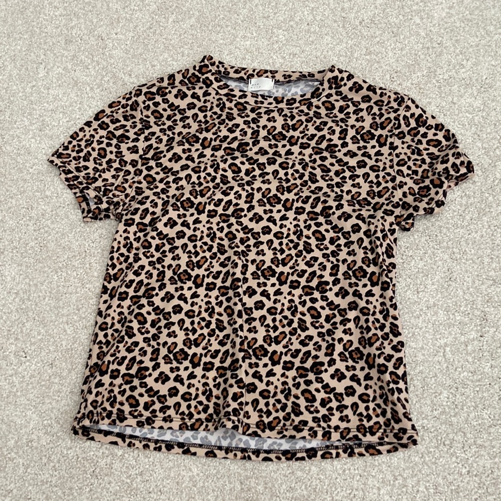 cheetah print top